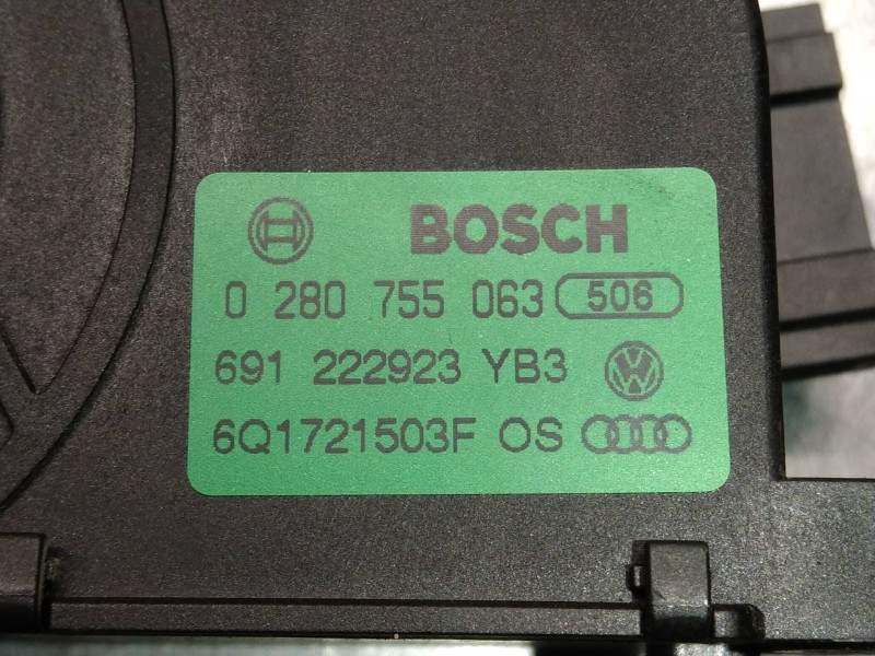 Recambio de potenciometro pedal para seat ibiza (6l1) hit referencia OEM IAM 6Q1721503F 0280755063 