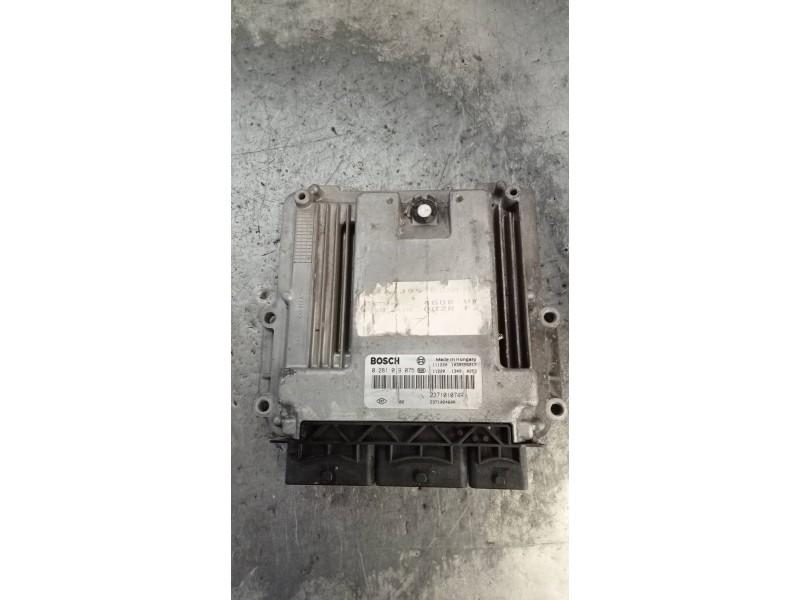 Recambio de centralita motor uce para renault scenic iii grand dynamique referencia OEM IAM 0281019075 237101074R 237102460R