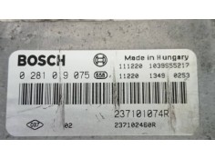 Recambio de centralita motor uce para renault scenic iii grand dynamique referencia OEM IAM 0281019075 237101074R 237102460R 2
