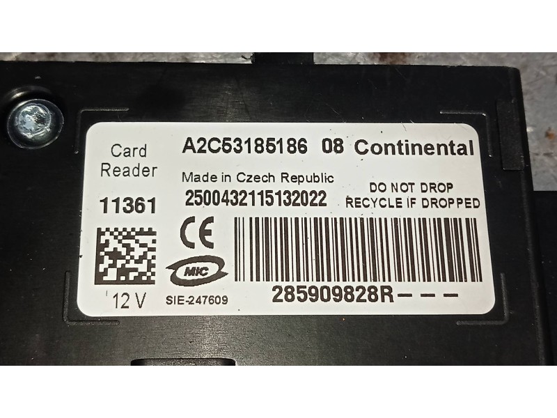 Recambio de conmutador de arranque para renault scenic iii grand dynamique referencia OEM IAM 285909828R A2C53185186 