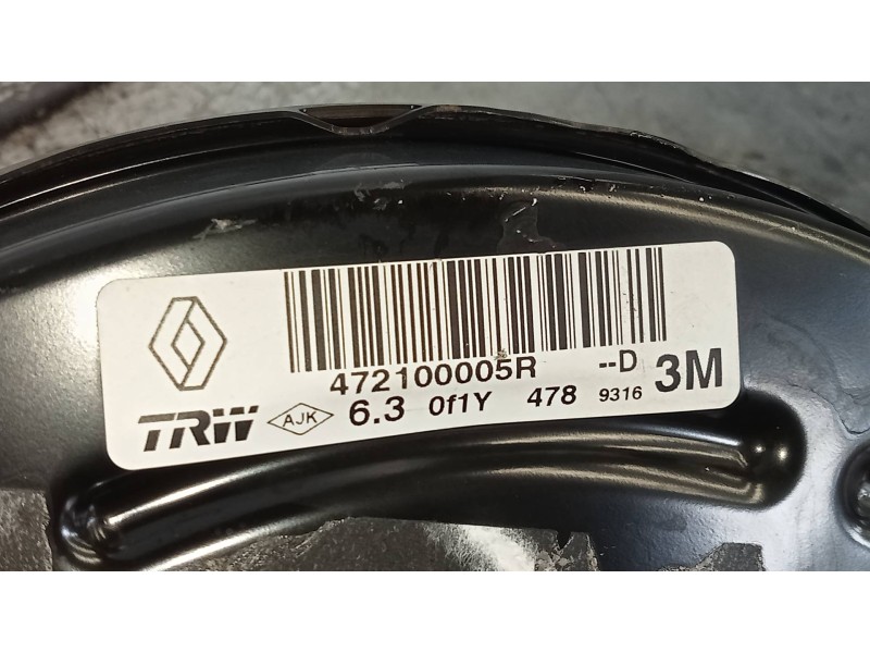 Recambio de servofreno para renault scenic iii grand dynamique referencia OEM IAM 472100005R  