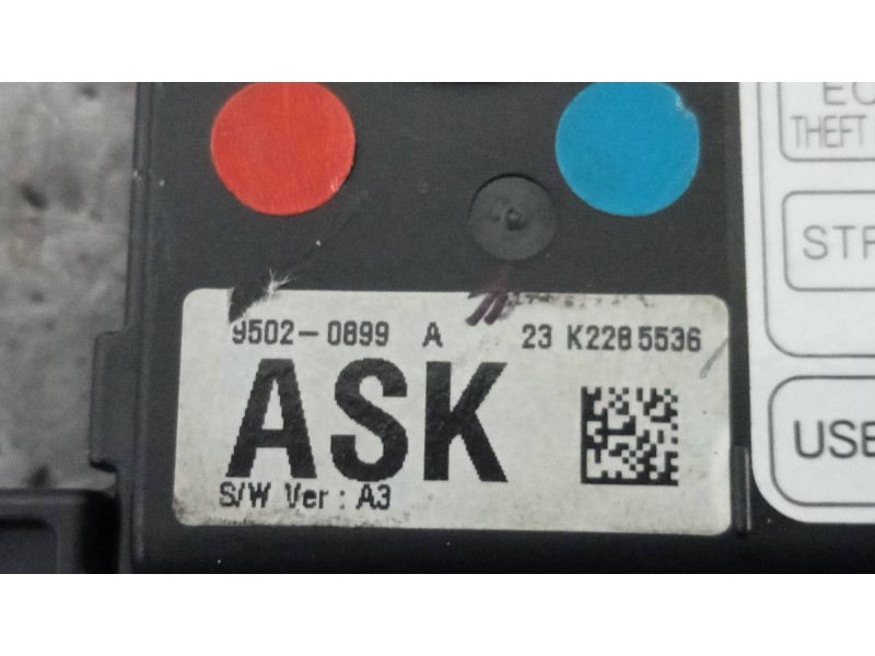 Recambio de caja reles / fusibles para chevrolet spark ls referencia OEM IAM 95020899  