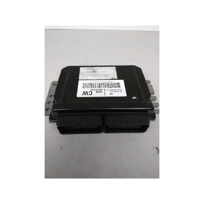 Recambio de centralita motor uce para chevrolet matiz 1.0 cat referencia OEM IAM 96325259 S010016031C1 4R 1AXN CW