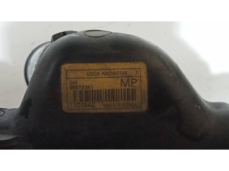 Recambio de radiador agua para chevrolet spark ls referencia OEM IAM 96676341  