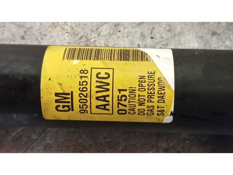 Recambio de amortiguador trasero derecho para chevrolet spark ls referencia OEM IAM 95026518  