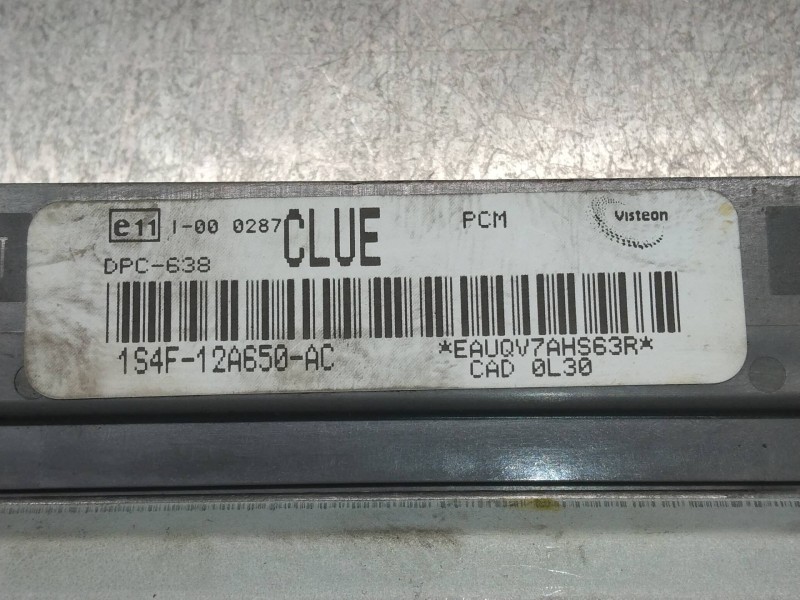 Recambio de centralita motor uce para ford focus berlina (cak) ambiente referencia OEM IAM 1S4F12A650AC CLUE 