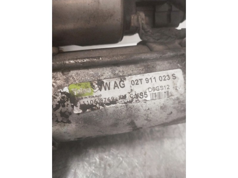 Recambio de motor arranque para seat ibiza (6l1) hit referencia OEM IAM 02T911023S VALEO 