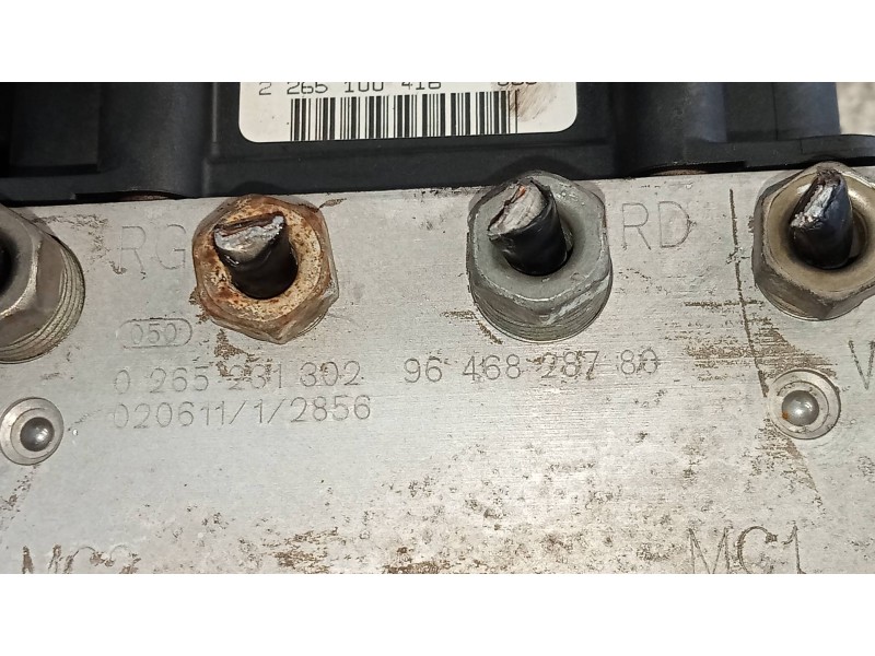 Recambio de abs para peugeot 307 (s1) xt referencia OEM IAM 0265231302 9646828780 0265800301