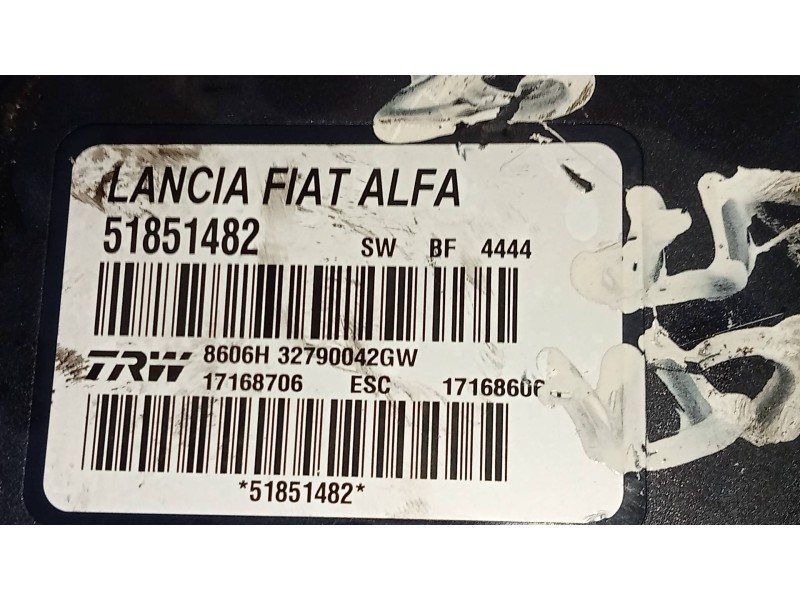 Recambio de abs para lancia delta (181) argento referencia OEM IAM 51851482 17168706 