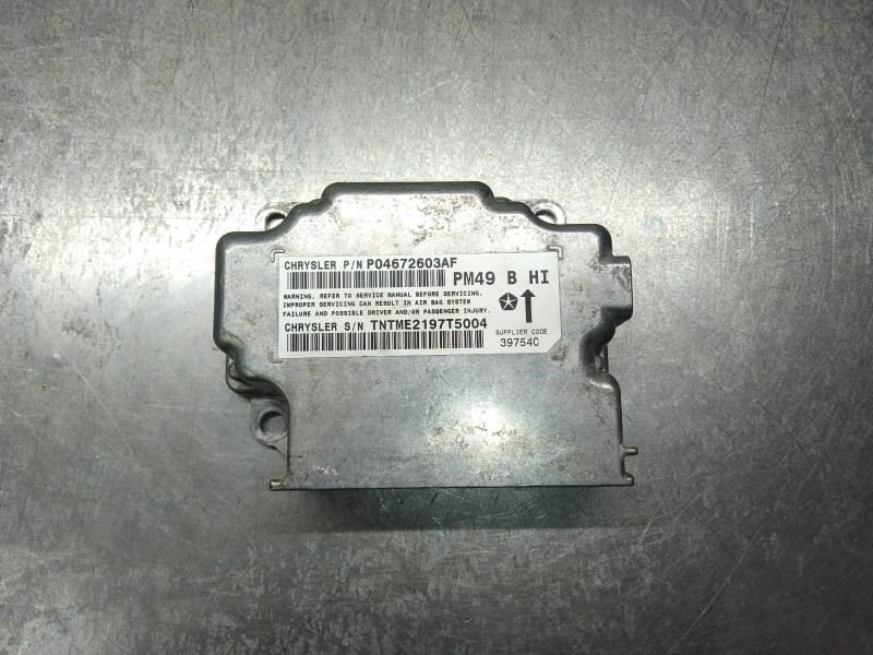 Recambio de kit airbag para dodge caliber s referencia OEM IAM P04672603AF PM49 