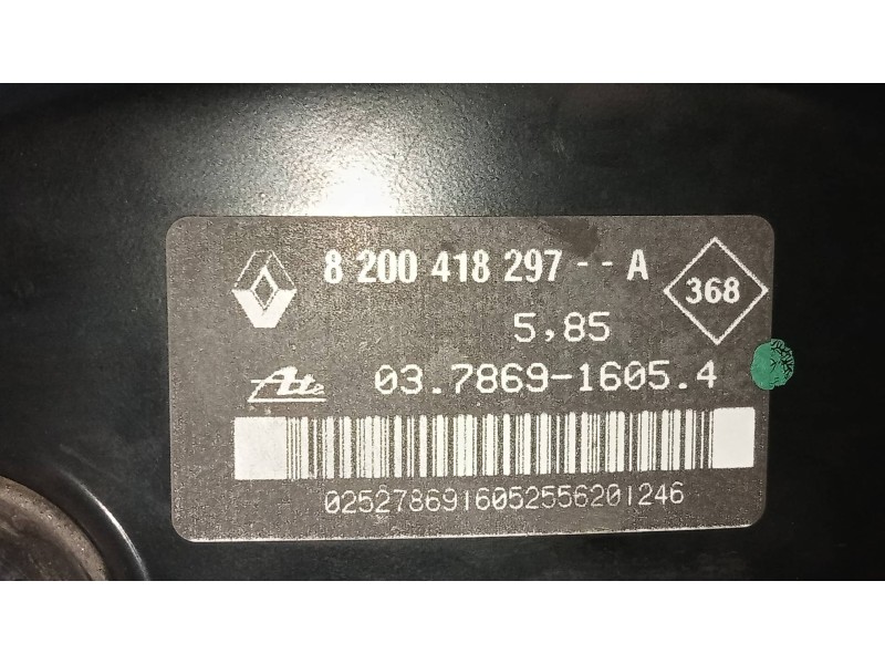 Recambio de servofreno para renault espace iv (jk0) dynamique referencia OEM IAM 03786916054 8200418297A 