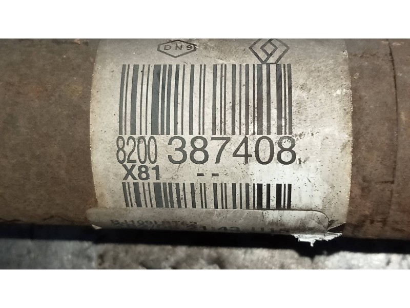 Recambio de transmision delantera izquierda para renault espace iv (jk0) dynamique referencia OEM IAM 8200387408  