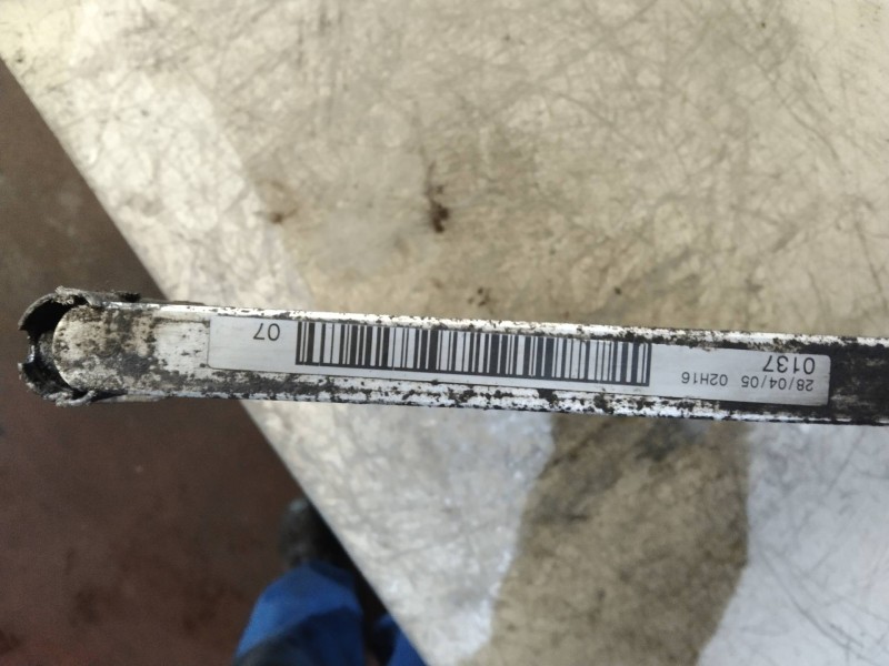 Recambio de condensador / radiador aire acondicionado para renault trafic caja cerrada (ab 4.01) doble cabina l1h1 2,9t referenc