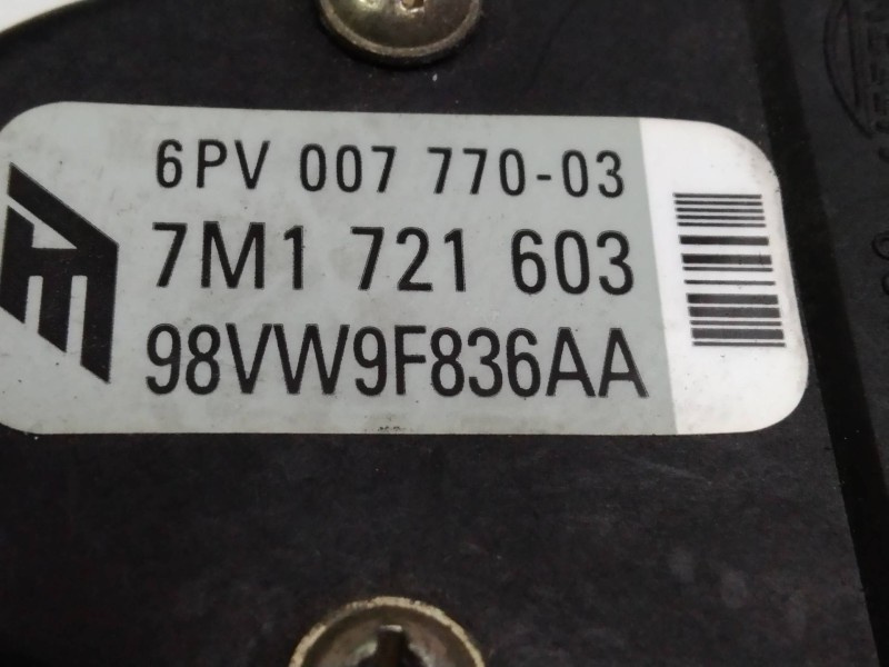 Recambio de potenciometro pedal para seat alhambra (7v8) 1.9 tdi referencia OEM IAM 6PV00777003 7M1721603 