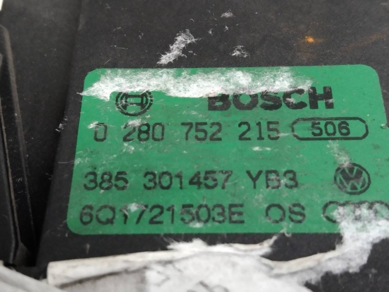 Recambio de potenciometro pedal para seat ibiza (6l1) 1.2 referencia OEM IAM 0280752215 6Q1721503E 
