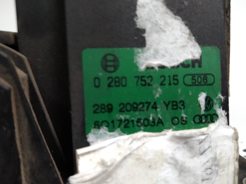 Recambio de potenciometro pedal para seat ibiza (6l1) 1.2 referencia OEM IAM 0280752215 6Q1721503A 