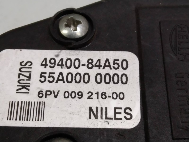 Recambio de potenciometro pedal para suzuki jimny sn (fj) 1.5 ddis turbodiesel cat referencia OEM IAM 6PV00921600 4940084A50 