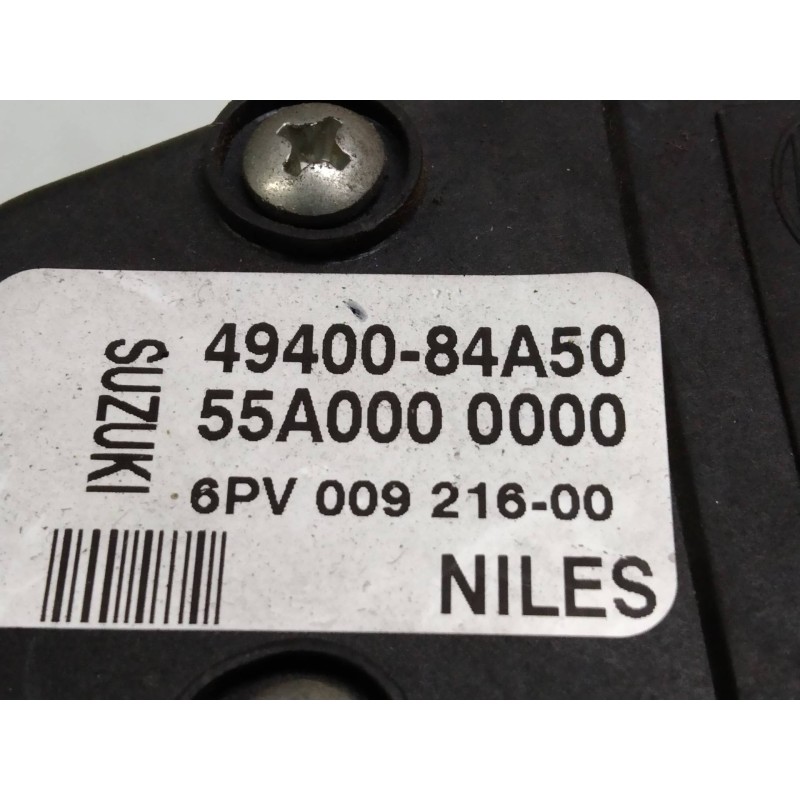 Recambio de potenciometro pedal para suzuki jimny sn (fj) 1.5 ddis turbodiesel cat referencia OEM IAM 6PV00921600 4940084A50 