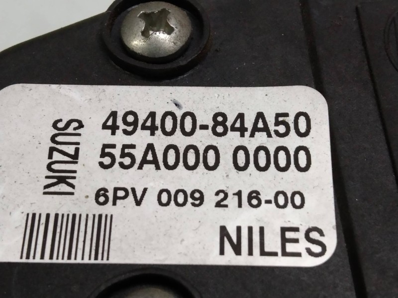 Recambio de potenciometro pedal para suzuki jimny sn (fj) 1.5 ddis turbodiesel cat referencia OEM IAM 6PV00921600 4940084A50 