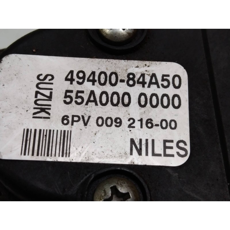 Recambio de potenciometro pedal para suzuki jimny sn (fj) 1.5 ddis turbodiesel cat referencia OEM IAM 6PV00921600 4940084A50 