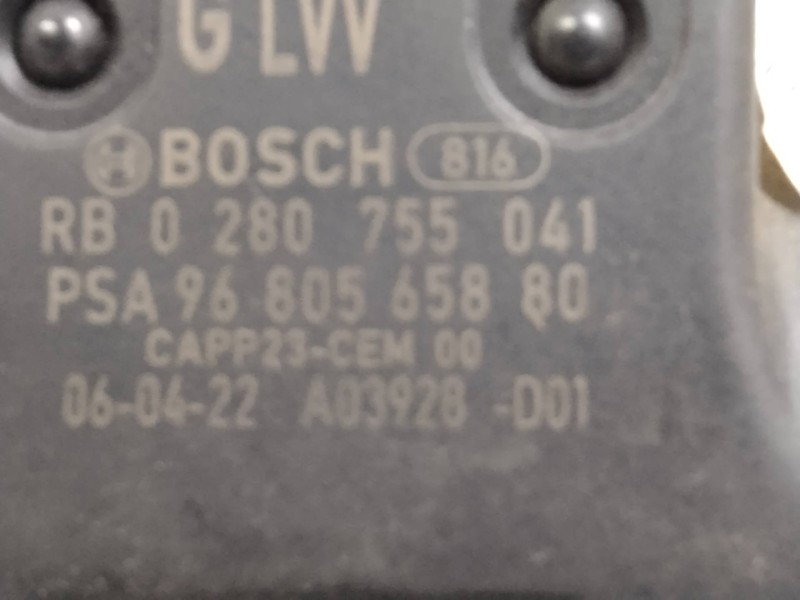 Recambio de potenciometro pedal para santana 350 1.6 hdi referencia OEM IAM 0280755041 9680565880 