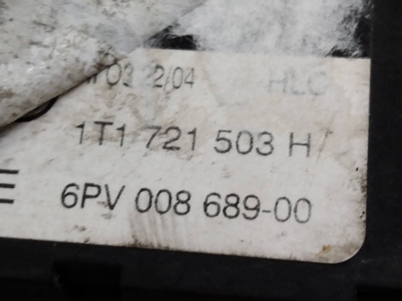 Recambio de potenciometro pedal para volkswagen caddy ka/kb (2k) referencia OEM IAM 6PV00868900 1T1721503H 