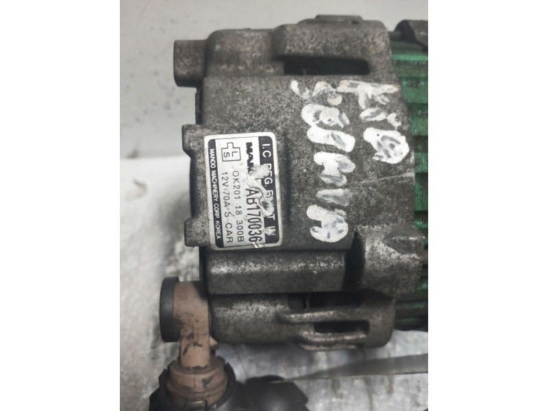 Recambio de alternador para kia sephia slx carat referencia OEM IAM OK20118300B NANDO 