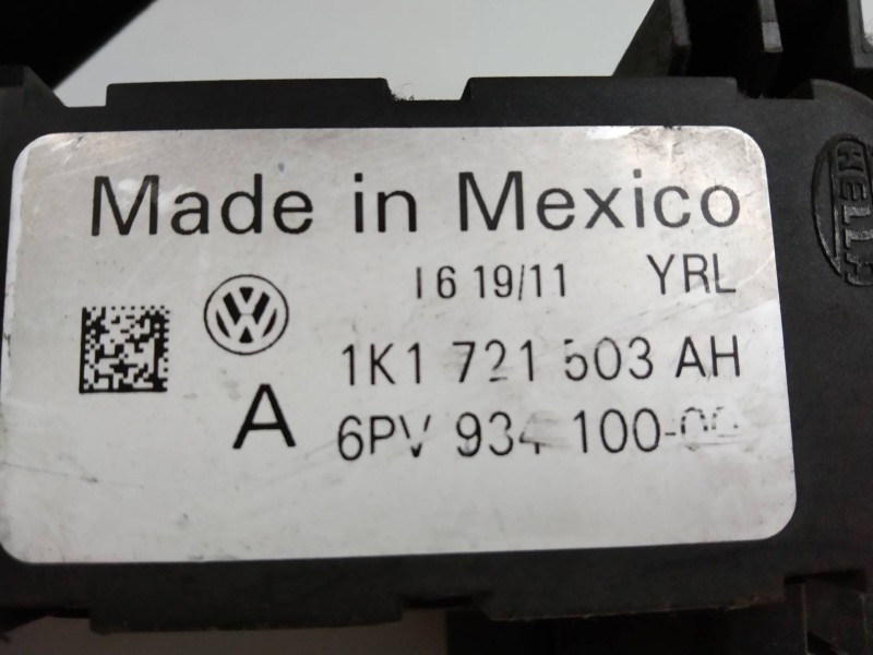Recambio de potenciometro pedal para volkswagen jetta (162) 2.0 tdi referencia OEM IAM 6PV93410000 1K1721503AH 