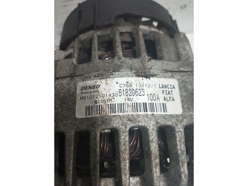Recambio de alternador para lancia delta (181) silver referencia OEM IAM 51820623 DENSO 