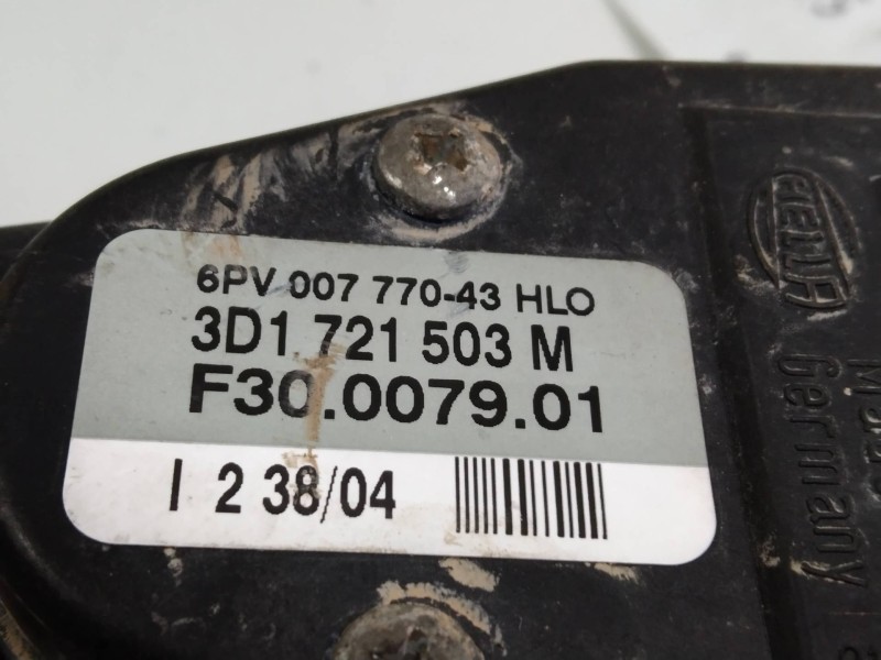 Recambio de potenciometro pedal para volkswagen phaeton (3d2/3d8) tdi v10 (5 asientos) referencia OEM IAM 6V00777043 3D1721503M 