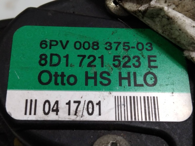 Recambio de potenciometro pedal para volkswagen passat berlina (3b3) 2.3 v5 referencia OEM IAM 6PV00837503 8D1721523E 