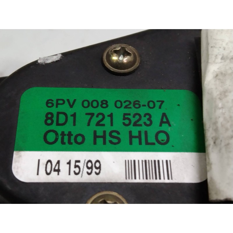 Recambio de potenciometro pedal para volkswagen passat berlina (3b2) 1.8 20v turbo referencia OEM IAM 6PV00802607 8D1721523A 