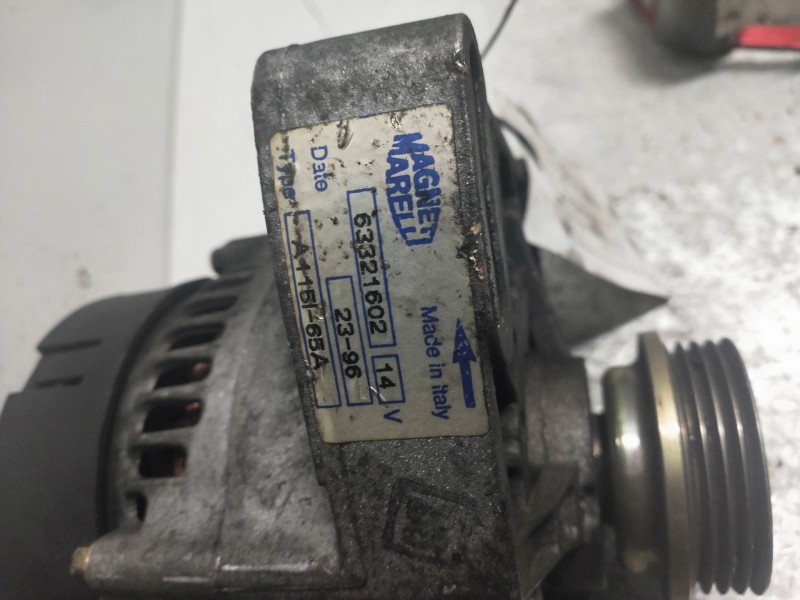Recambio de alternador para lancia ypsilon (101) 1.2 16v argento referencia OEM IAM 63321602  