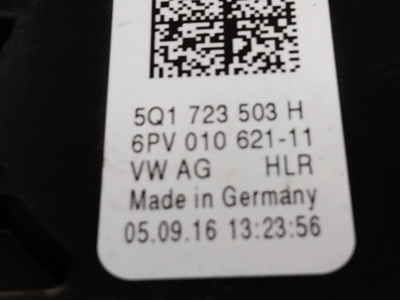 Recambio de potenciometro pedal para volkswagen golf vii variant (bv5) advance bmt referencia OEM IAM 6PV01062111 5Q1723503H 