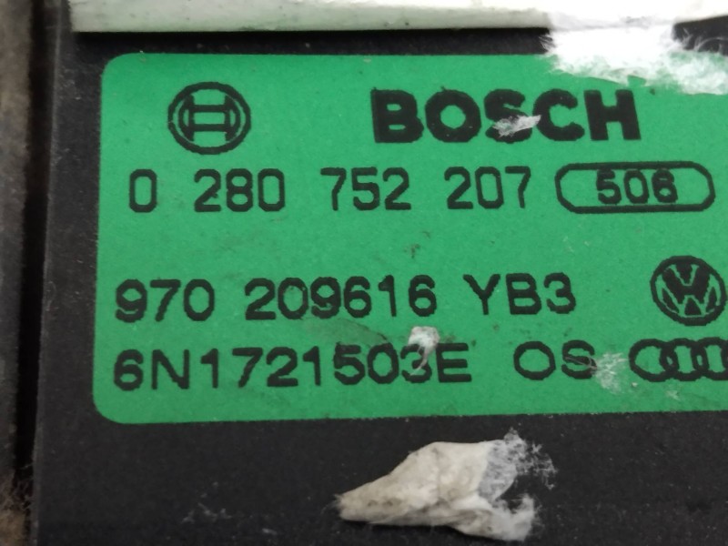 Recambio de potenciometro pedal para volkswagen polo berlina (6n2) 1.4 referencia OEM IAM 0280752207 6N1721503E 