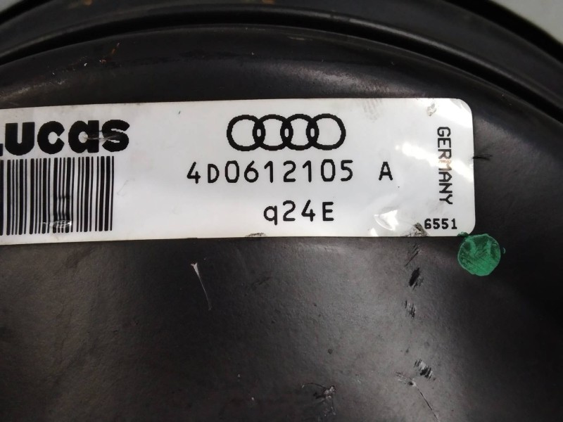 Recambio de servofreno para audi a8 (d2) 4.2 quattro referencia OEM IAM 4D0612105A  