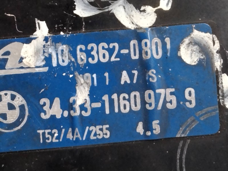 Recambio de servofreno para bmw serie 3 berlina (e36) 1.8 cat (m43) referencia OEM IAM 343311609759 1063620801  Recambio de servofreno para bmw serie 3 berlina (e36) 1.8 cat (m43) referencia OEM IAM 343311609759 1063620801