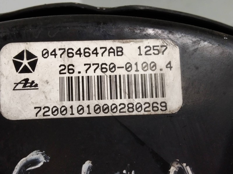 Recambio de servofreno para chrysler sebring berlina (jr41) 2.0 le referencia OEM IAM 04764647AB 26776001004 