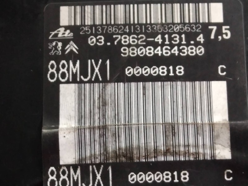 Recambio de servofreno para citroen c5 berlina millenium referencia OEM IAM 9808464380 03786241314 
