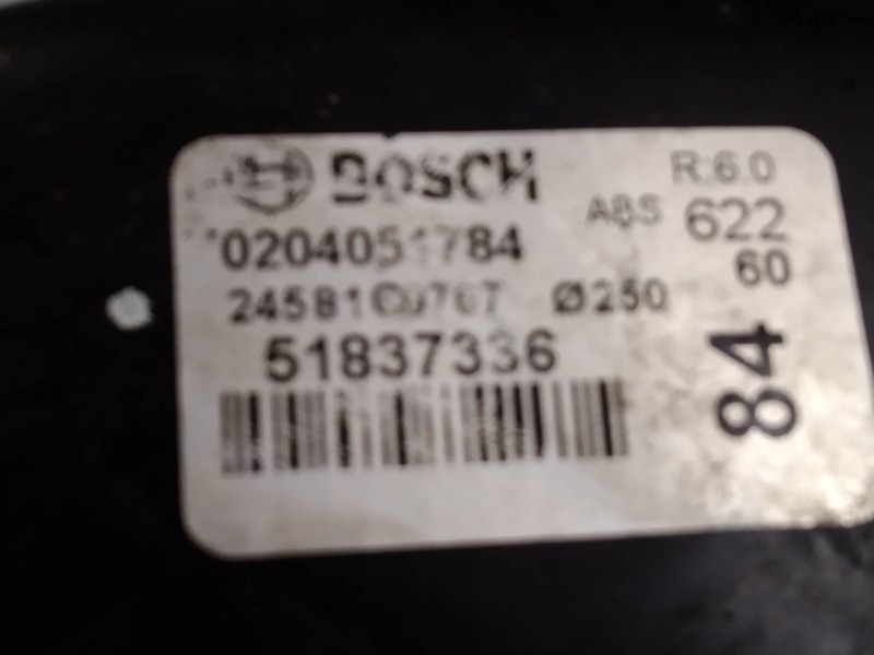 Recambio de servofreno para citroen nemo x referencia OEM IAM 0204051784 51837336 