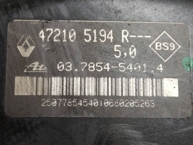 Recambio de servofreno para dacia sandero básico referencia OEM IAM 472105194R 03785454014 