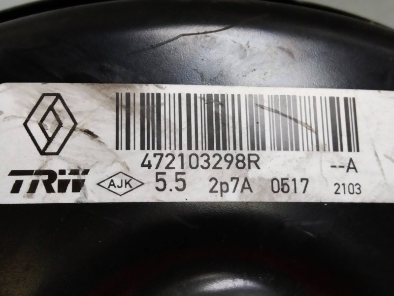 Recambio de servofreno para dacia sandero 1.5 dci diesel fap cat referencia OEM IAM 472103298R  