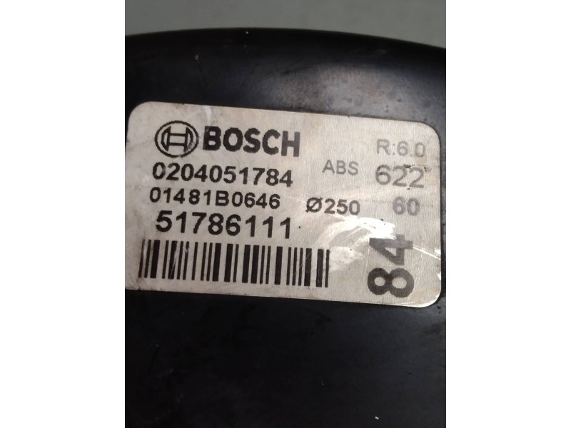 Recambio de servofreno para fiat fiorino 1.3 16v jtd cat referencia OEM IAM 0204051784 51786111 