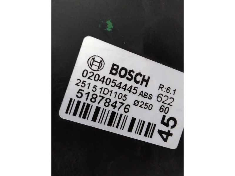 Recambio de servofreno para fiat fiorino básico referencia OEM IAM 0204054445 51878476 