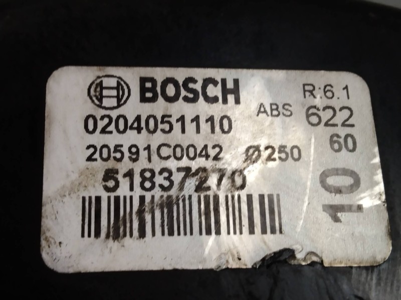 Recambio de servofreno para fiat linea (110) 1.6 jtdm 16v cat referencia OEM IAM 0204051110 51837270 