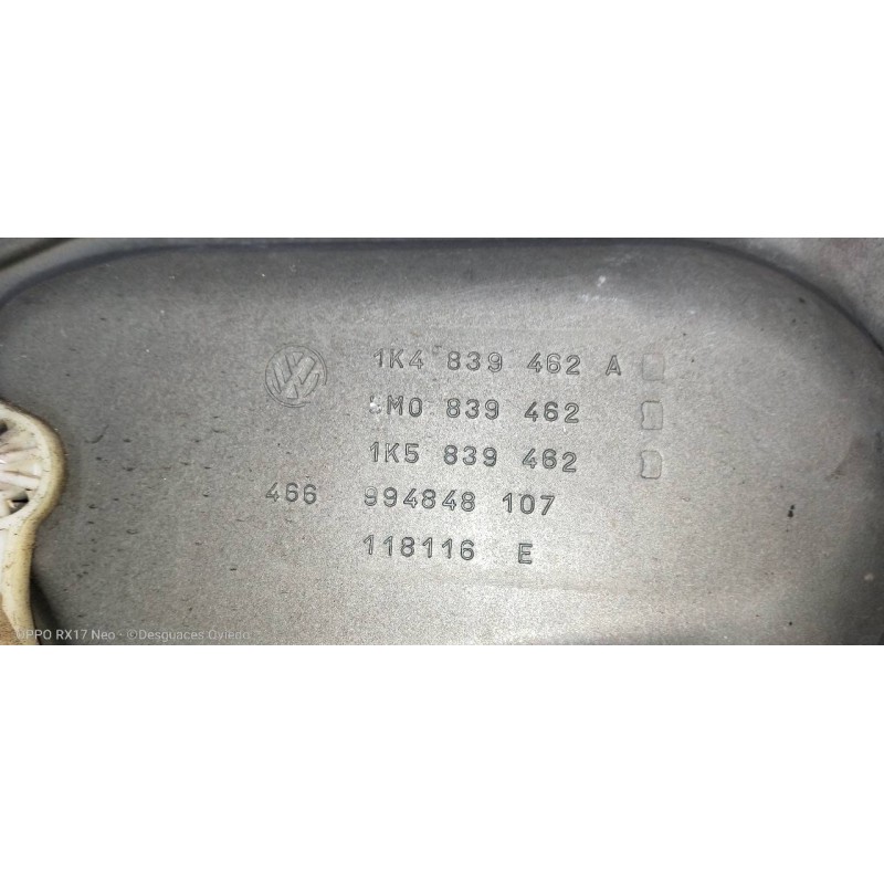 Recambio de elevalunas trasero derecho para volkswagen golf v berlina (1k1) highline referencia OEM IAM 1K4839462A 5M0839462 1K4