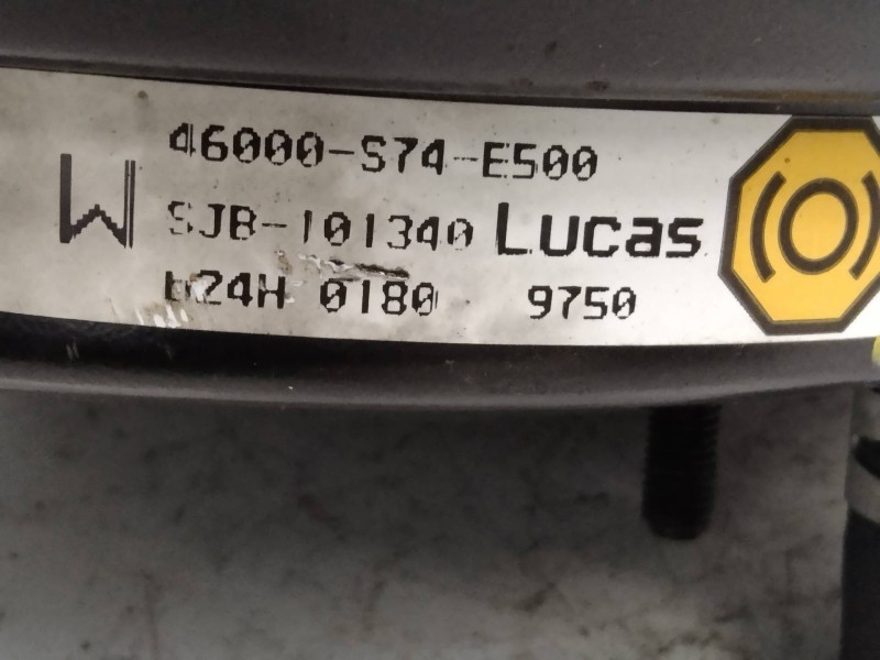 Recambio de servofreno para honda civic berlina .5 (ma/mb) 2.0 td s (mb7) referencia OEM IAM 46000S74E500 SJB101340 