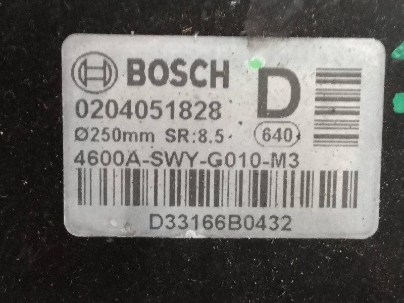 Recambio de servofreno para honda cr-v (re) 2.2 ctdi referencia OEM IAM 0204051828  