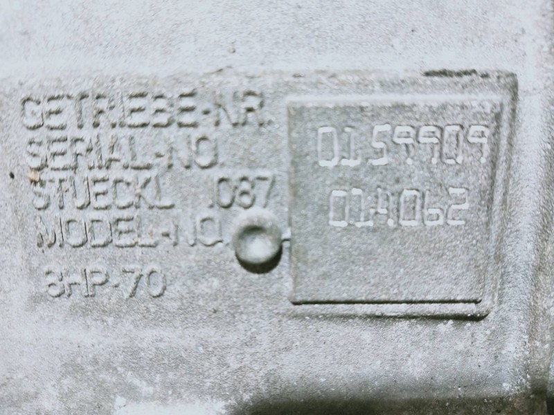 Recambio de caja cambios para jaguar f-type coupe basis referencia OEM IAM 8HP70 1087014062 014062 0159909