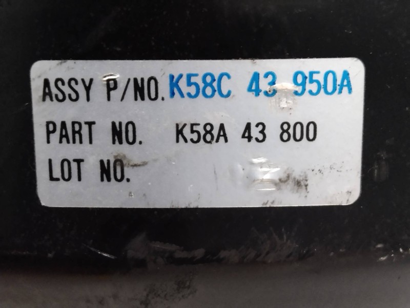 Recambio de servofreno para kia carnival referencia OEM IAM K58C43950A K58A43800 